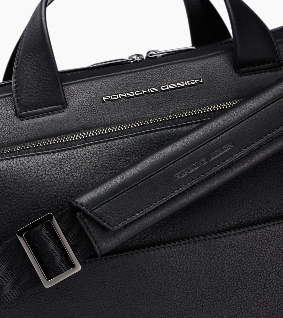 Roadster Leather Briefcase M | Porsche Design