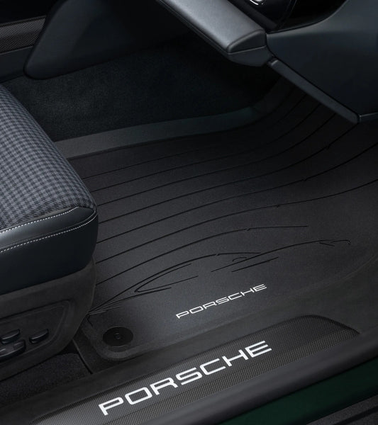 Porsche Taycan All Weather Floor Mats | Porsche Design