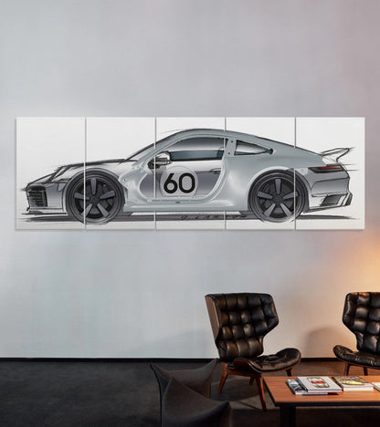 911 Sport Classic Art Sculpture – Heritage | Porsche Design