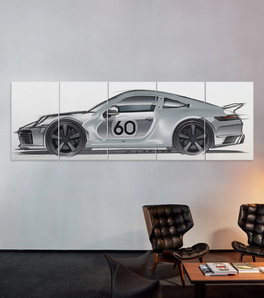 911 Sport Classic Art Sculpture – Heritage | Porsche Design