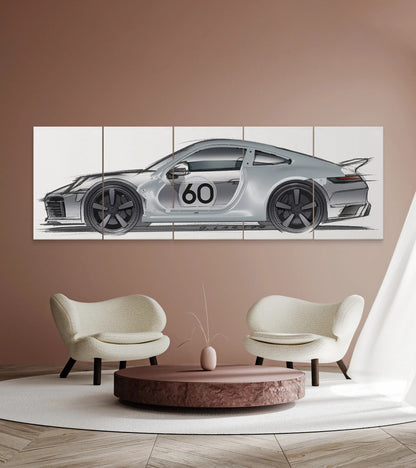 911 Sport Classic Art Sculpture – Heritage | Porsche Design