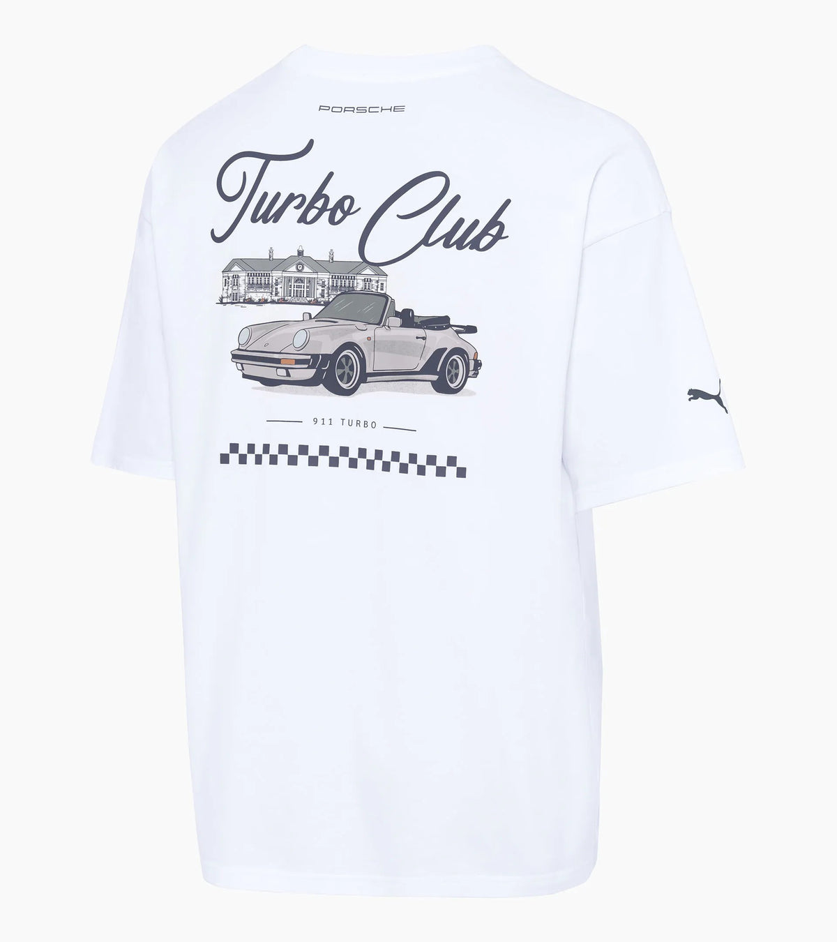 Porsche Turbo Club Back Print Graphic T-Shirt – Porsche Turbo | Porsche Design