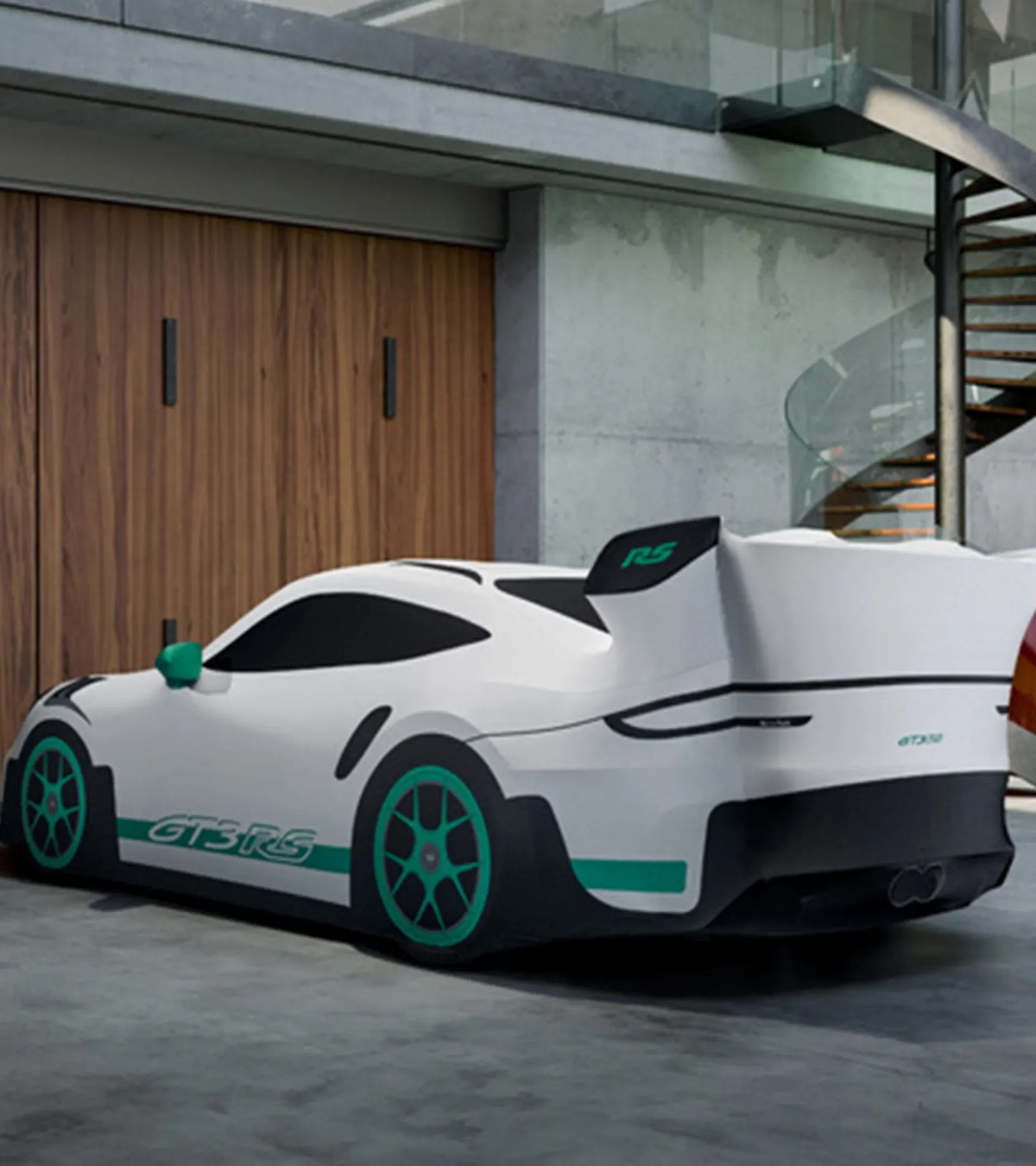 Porsche Indoor car cover “Tribute to Carrera RS” design | Porsche Design