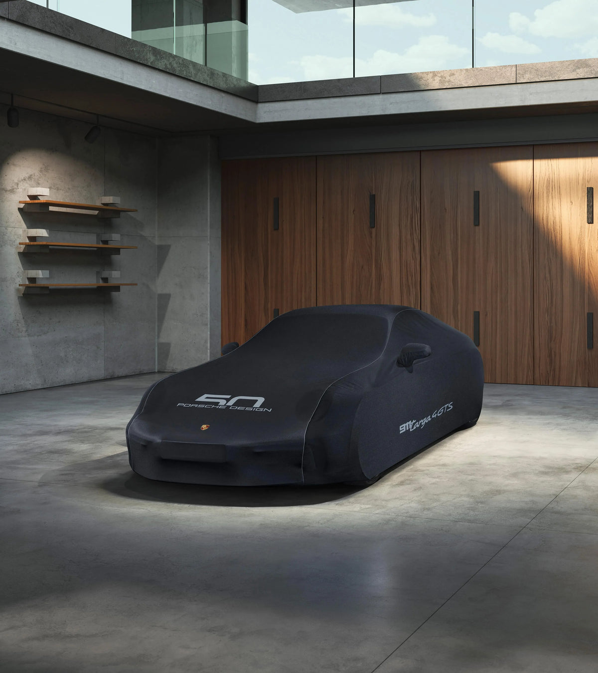 Porsche Indoor Car Cover 50 Jahre Porsche Design for 911 (992) | Porsche Design