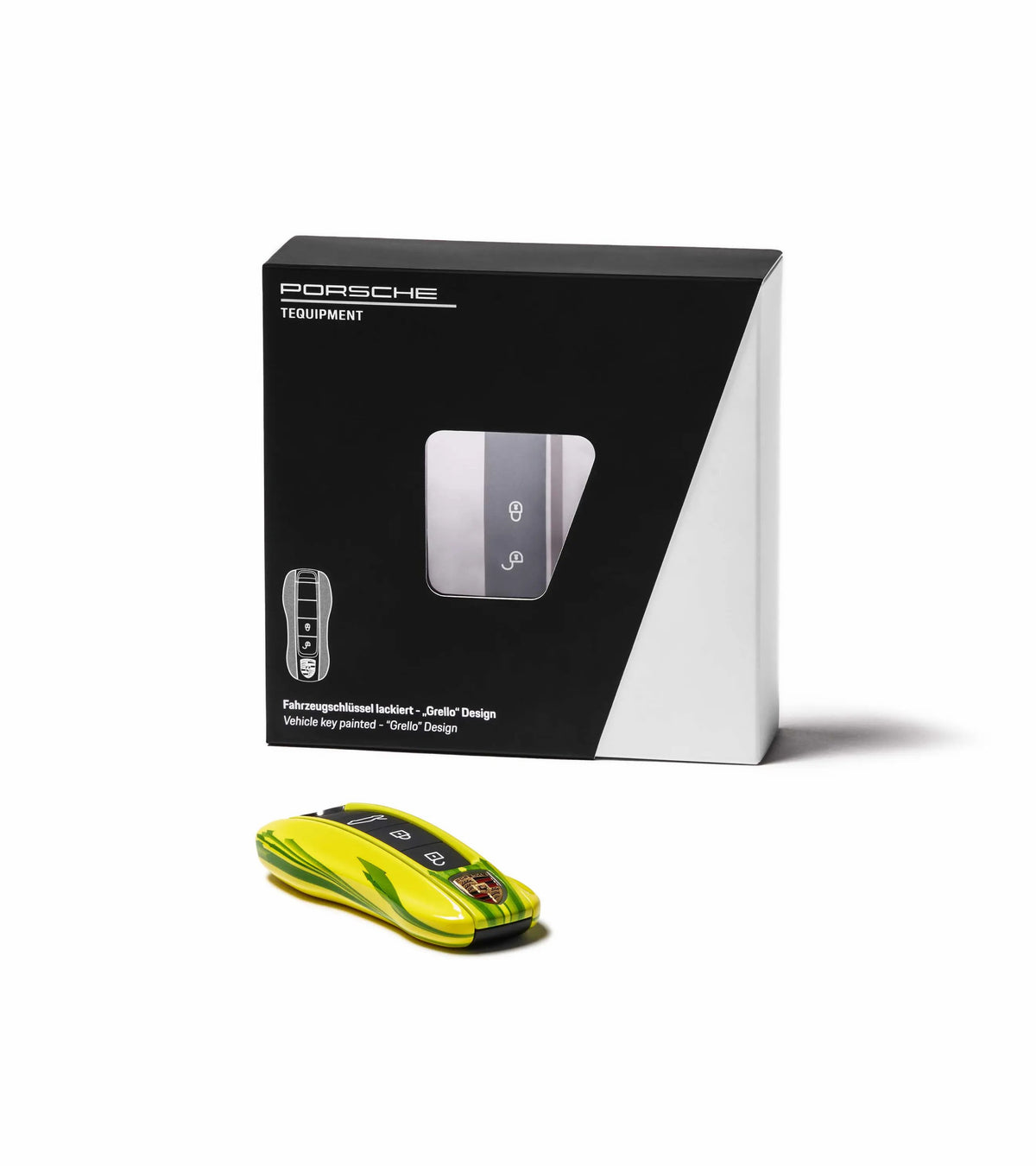 Porsche Painted Vehicle Key Sides in Design Edition Grello | Porsche Design