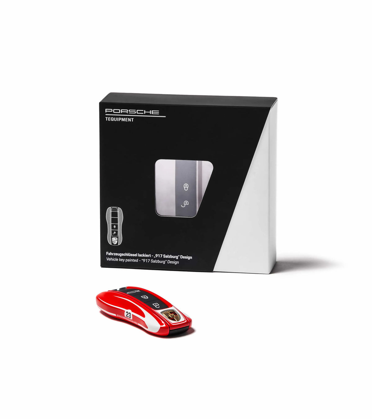 Porsche Painted Vehicle Key Sides in Design Edition 917 Salzburg | Porsche Design
