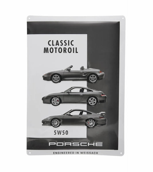 Porsche Classic Motoroil Tin Sign - 5W50 | Porsche Design