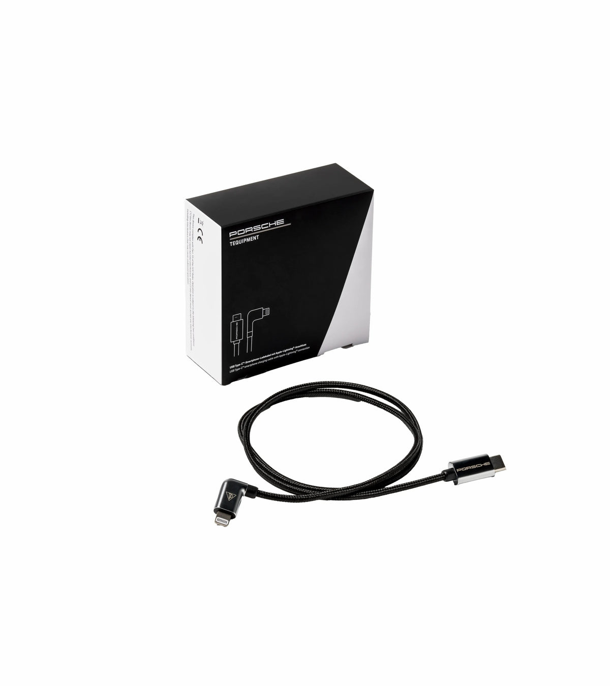 Porsche USB type C™ smartphone charging cable with Apple Lightning® connection | Porsche Design
