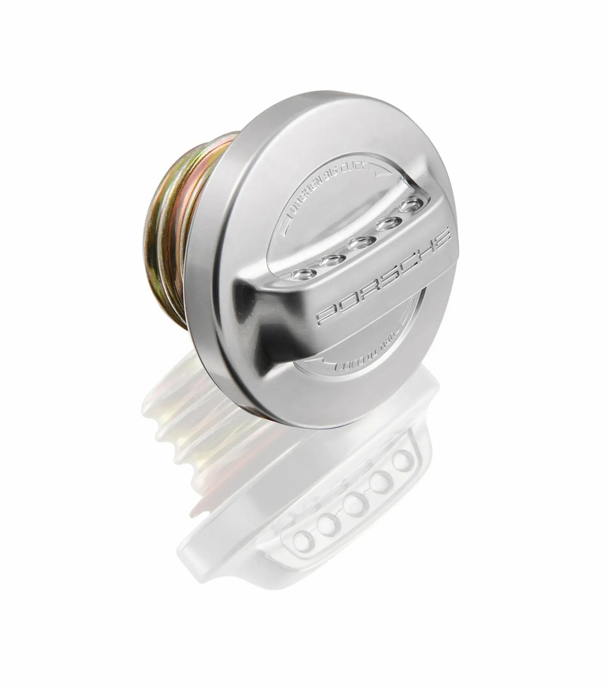 Porsche Fuel Tank Cap in Aluminium Look for 911, Boxster, Cayman and Cayenne | Porsche Design