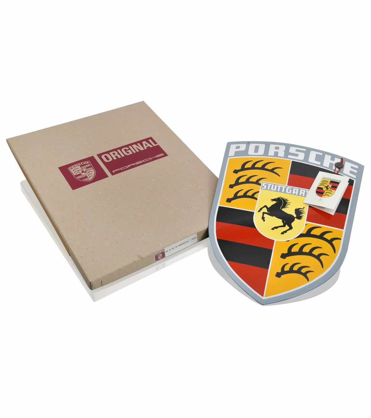 Porsche Classic Crest - Enamel Sign | Porsche Design