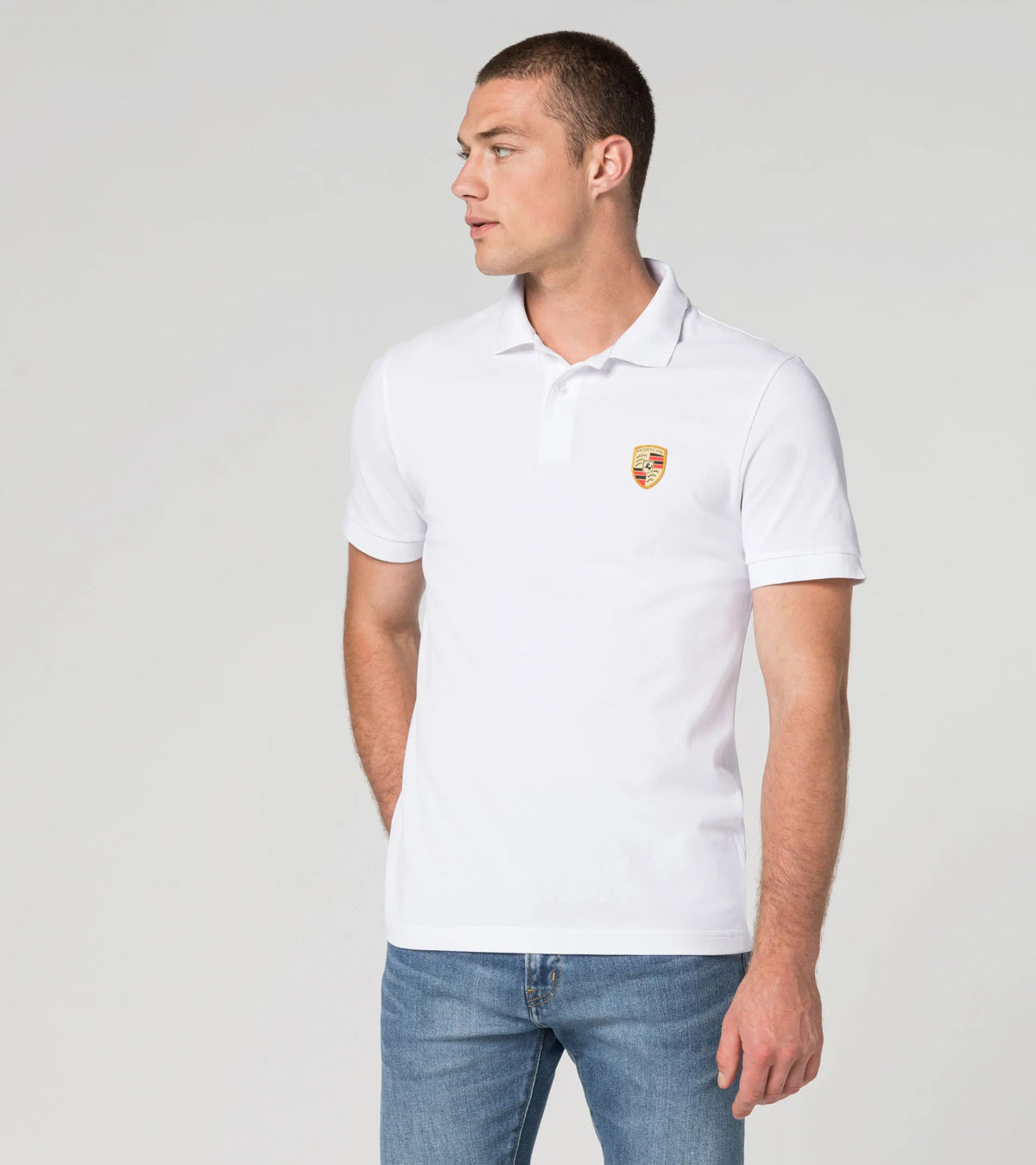 Porsche crest polo shirt – Essential | Porsche Design