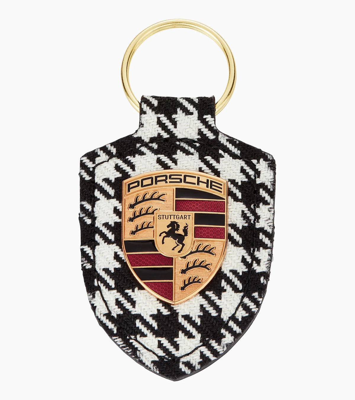 Pepita Crest key ring | Porsche Design