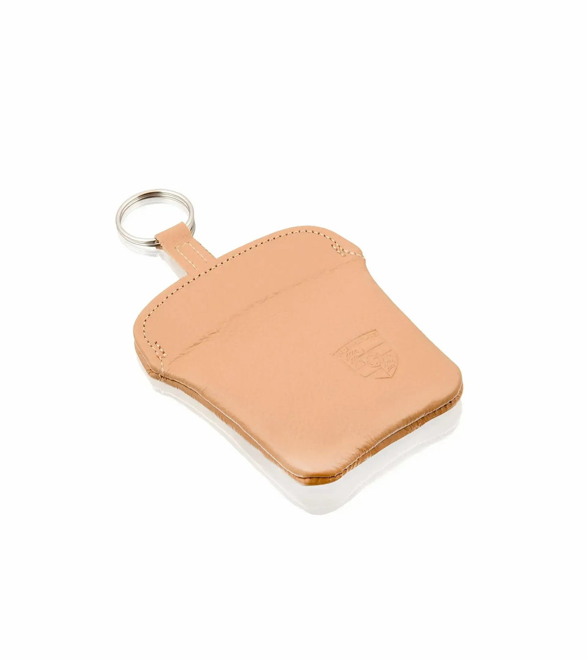 Porsche Classic Leather Key Pouch in Cashmere Beige | Porsche Design