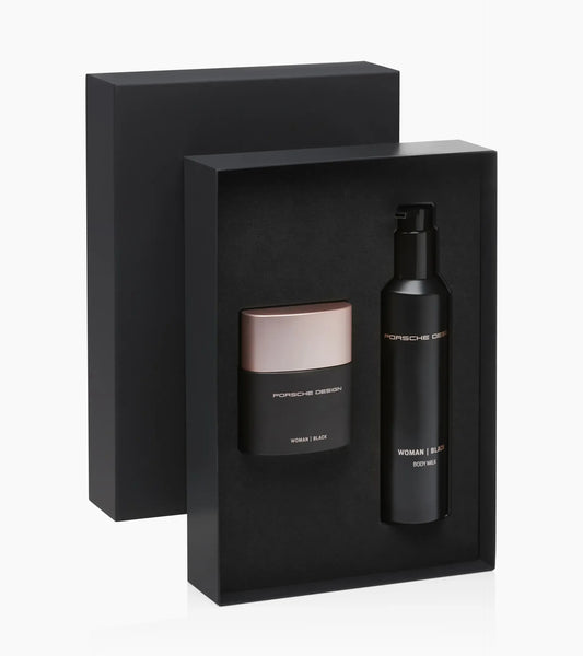 Porsche Design Woman | Black EDP & Body Milk Gift Set | Porsche Design