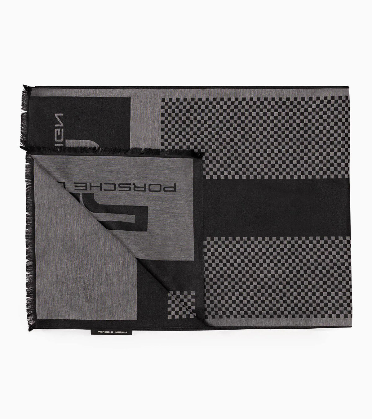 50Y Chequered Flag Scarf | Porsche Design