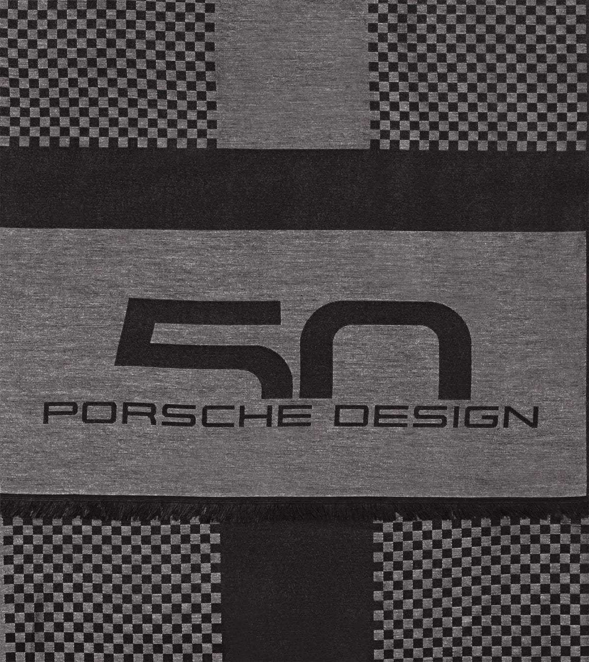 50Y Chequered Flag Scarf | Porsche Design