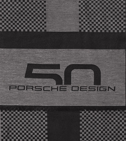 50Y Chequered Flag Scarf | Porsche Design