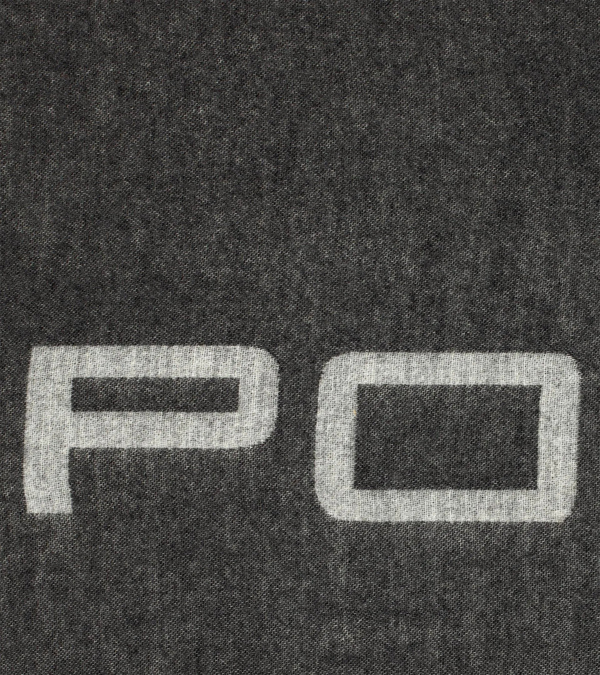 Oversized PD Logo Scarf | Porsche Design