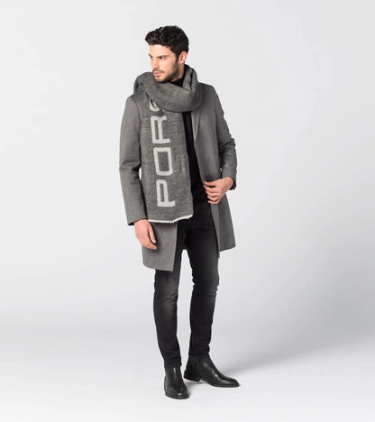 Oversized PD Logo Scarf | Porsche Design