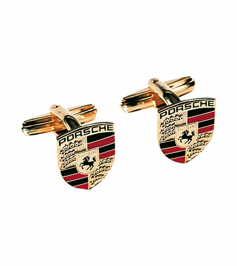Porsche crest cufflinks – Essential | Porsche Design