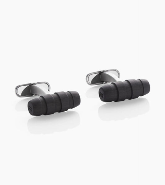 Grooves 2.0 Cufflinks Carbon | Porsche Design
