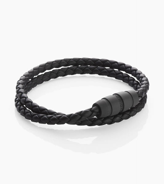 Grooves 2.0 Bracelet Double Carbon | Porsche Design