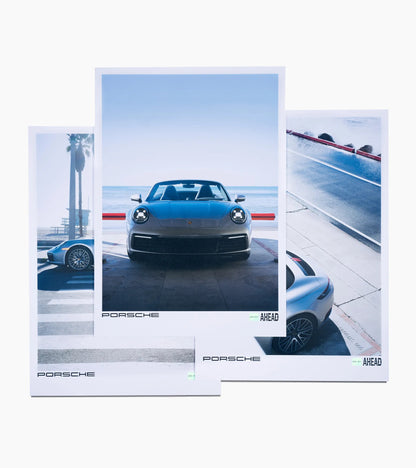 AHEAD Southwest poster set No. 3 – Limited Edition | Porsche Design