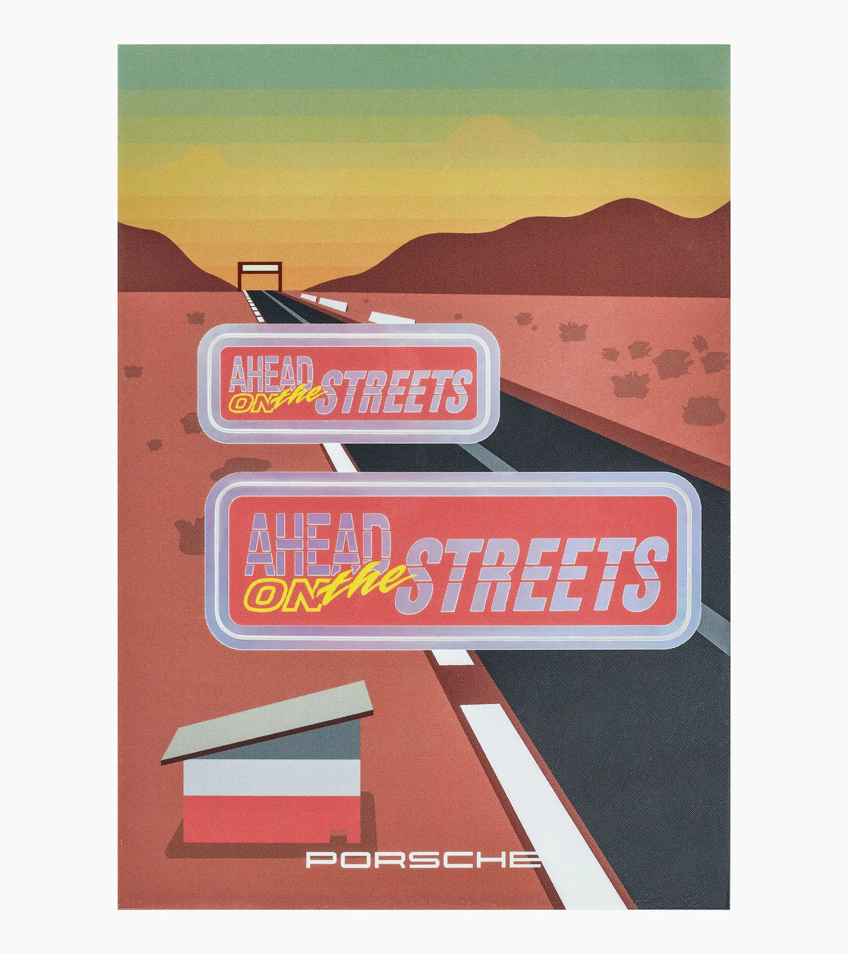 AHEAD No. 2 Sticker Set  – Limited Edition | Porsche Design