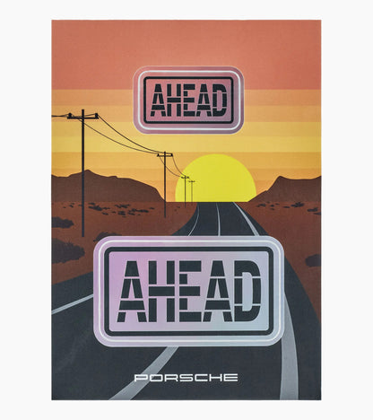 AHEAD No. 1 Sticker Set – Limited Edition | Porsche Design