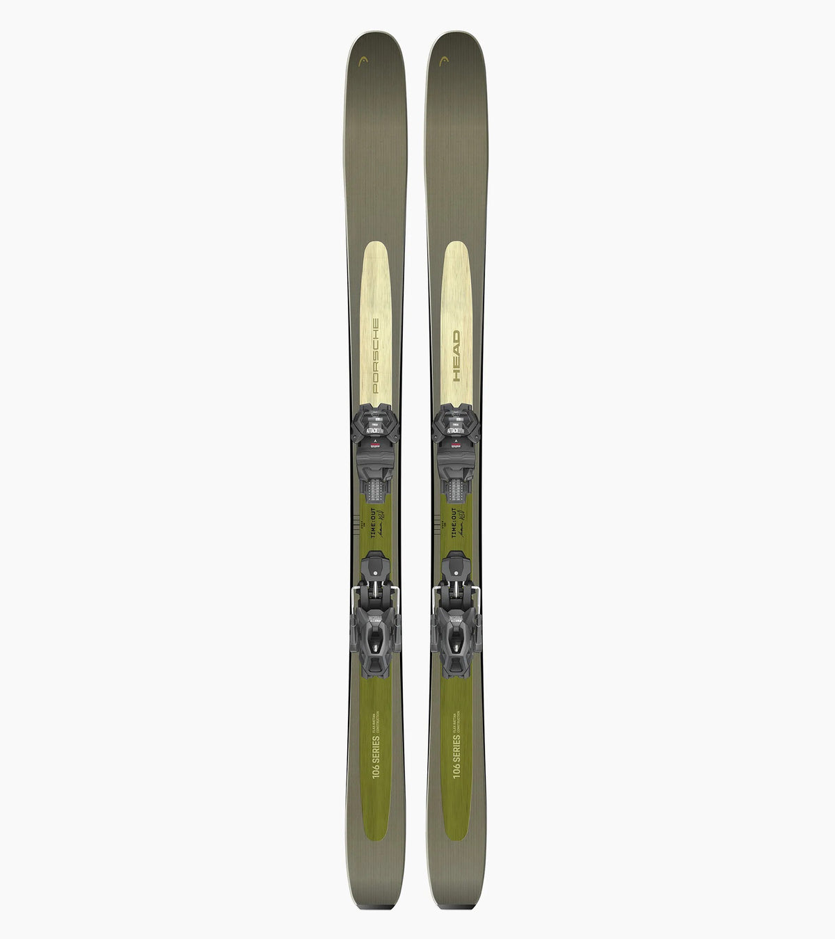 PORSCHE HEAD 106 Series Freeride Ski  – TIME:OUT | Porsche Design