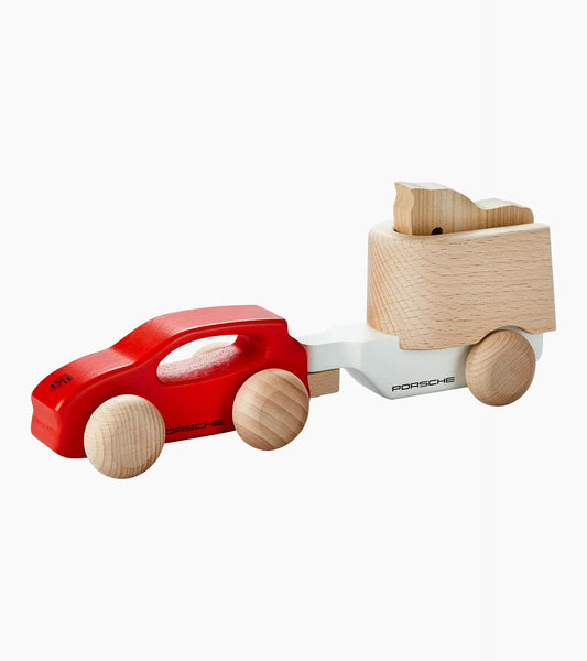 Cayenne Wooden Car with Horse Trailer | Porsche Design