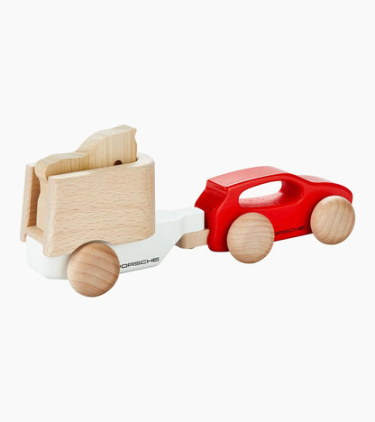 Cayenne Wooden Car with Horse Trailer | Porsche Design