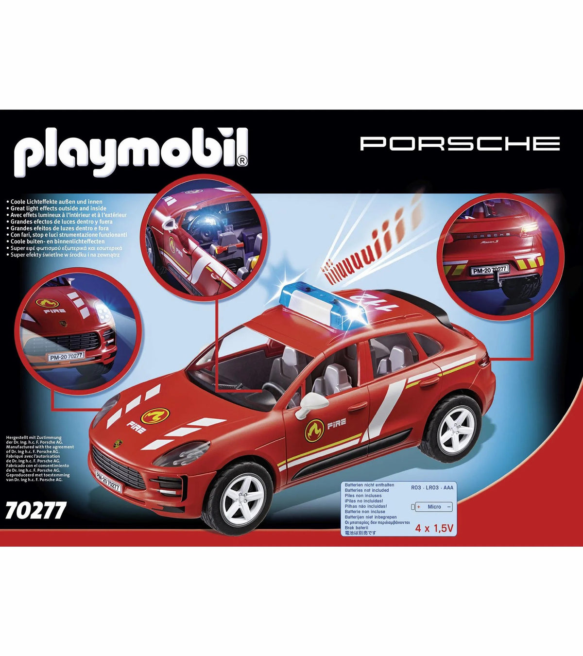 PLAYMOBIL playset – fire brigade | Porsche Design