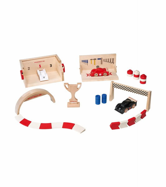 Kids Wooden Racetrack – Starter Set | Porsche Design