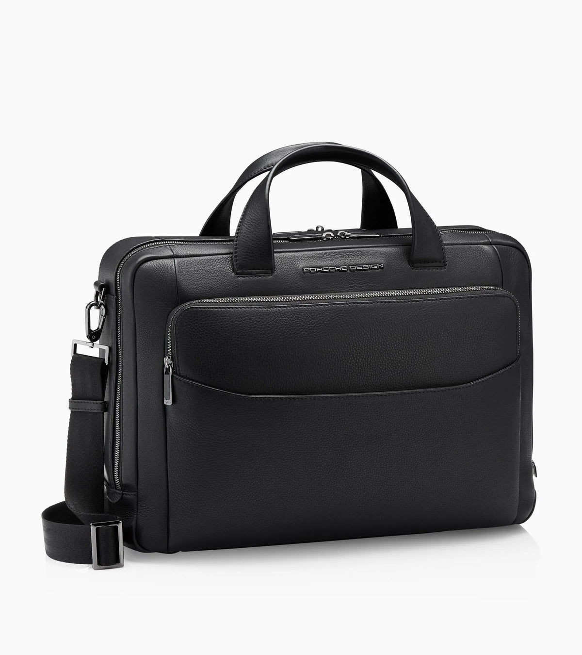 Roadster Leather Briefcase M | Porsche Design