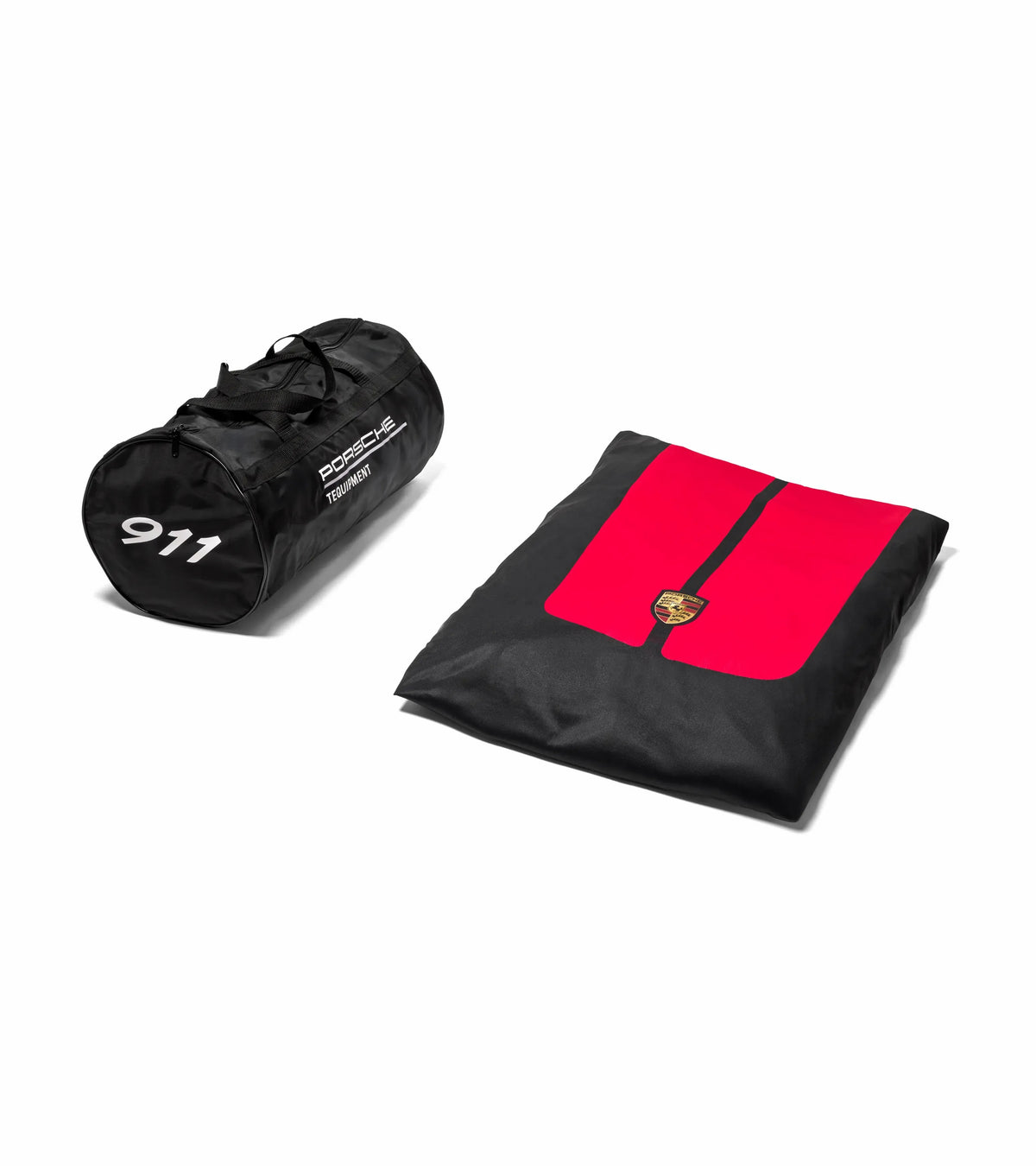Porsche Indoor Car Cover Plus Red Turbo for 911 (991 II Turbo) | Porsche Design