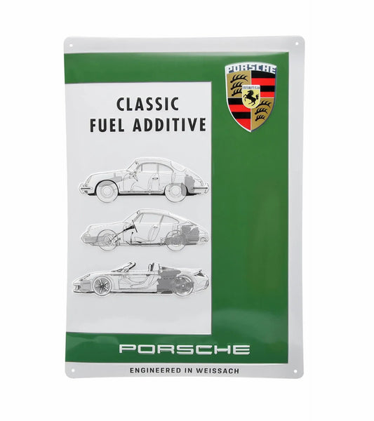 Porsche Classic Fuel Additive Tin Sign | Porsche Design