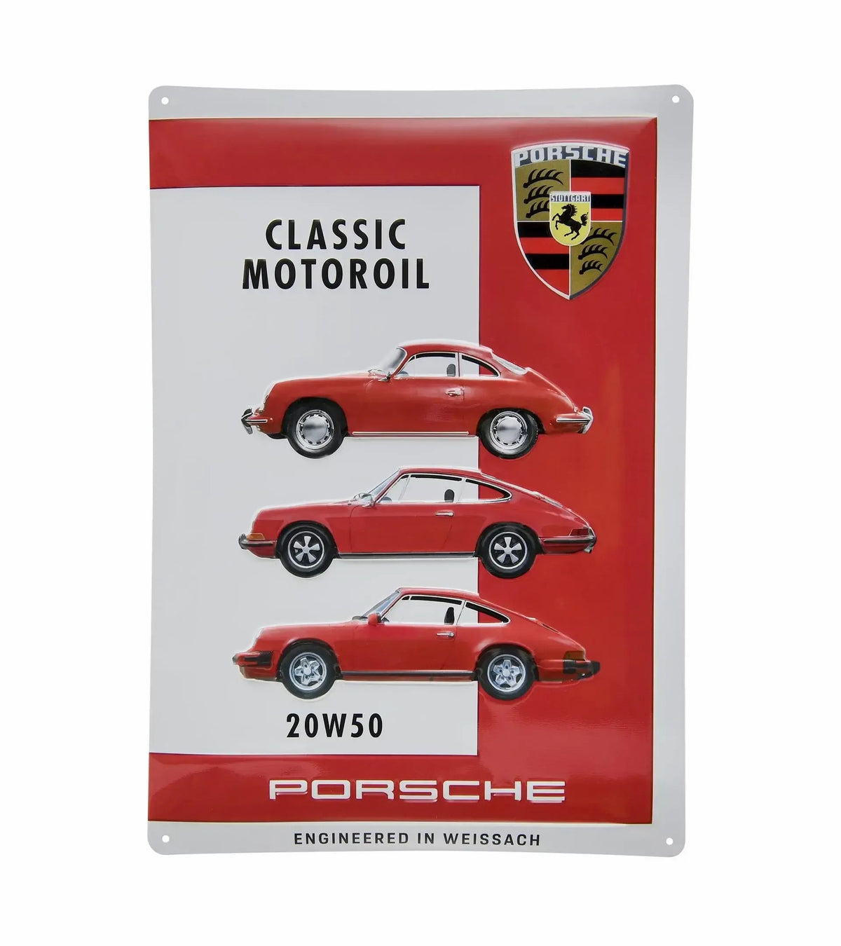 Metal plate – Motoroil 20W50 | Porsche Design