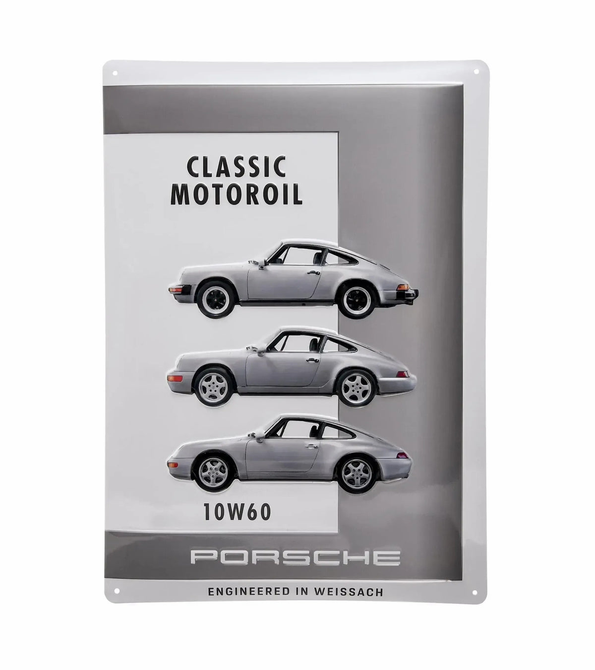Metal plate – Motoroil 10W60 | Porsche Design