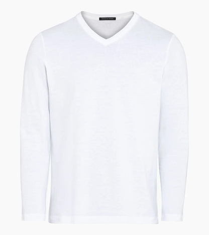 Long-sleeve V-neck T-shirt | Porsche Design
