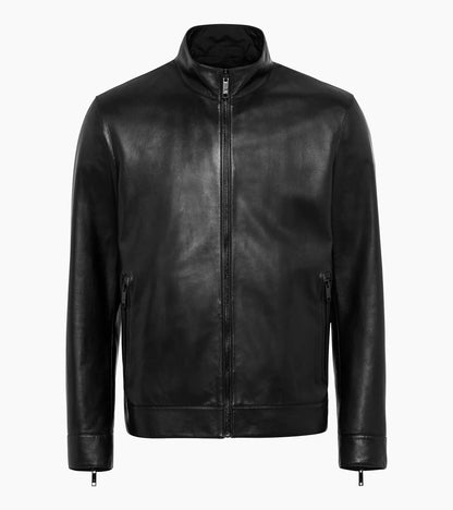 Athleisure reverse leather jacket | Porsche Design