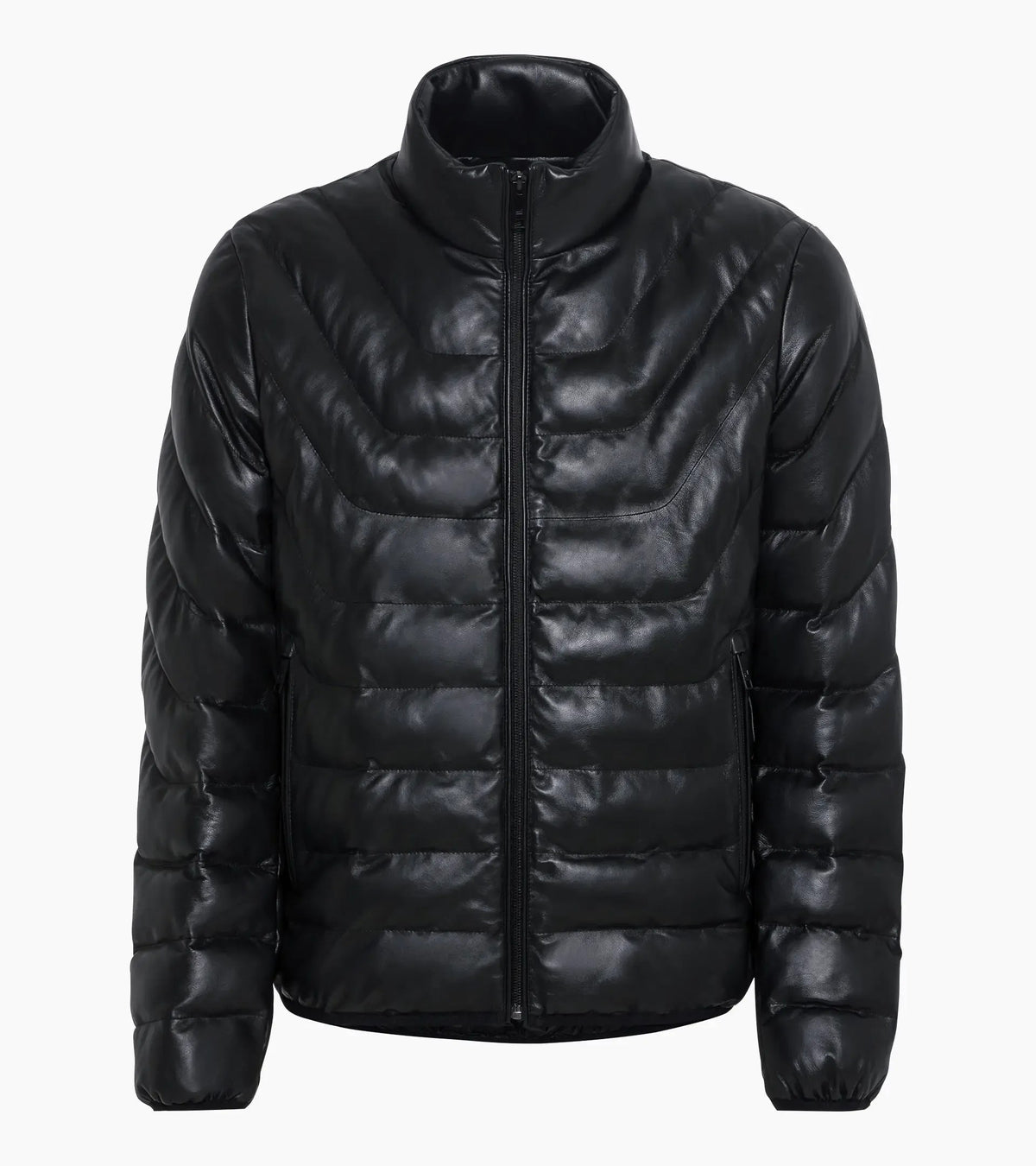 Athleisure padded leather jacket | Porsche Design