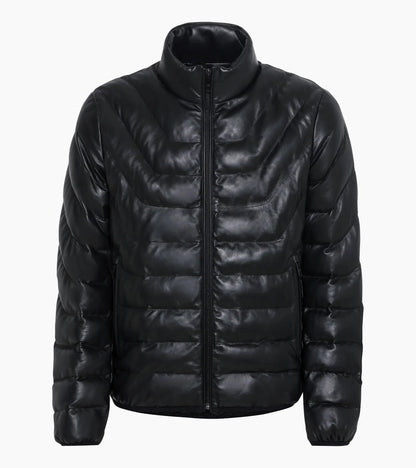 Athleisure padded leather jacket | Porsche Design